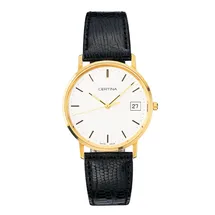 Certina Band C15892896511A 18/16mm schwarzes Leder