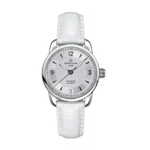 Certina Band C0252071603700A 16/14mm weiß Leder ohne Schließe