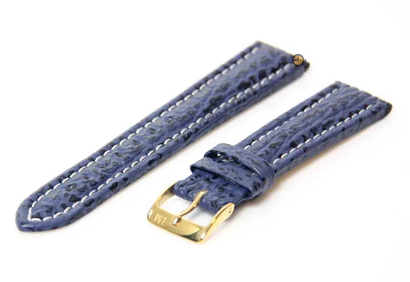 Watchstrap 18mm blue (shark)