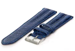 watchstrap 22mm darkbrown leather
