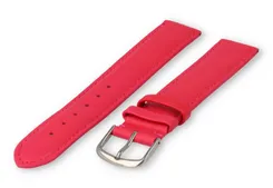 XL watch strap smooth leather - 18mm - pink