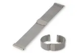Mailänder 22mm Uhrenarmband - Silber