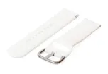 Watchstrap 22mm silicone white