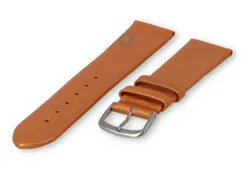 Naadloze horlogeband 20mm - koper met glans