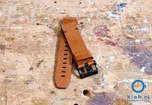 Garmin Fenix 6/7 watchstrap brown leather