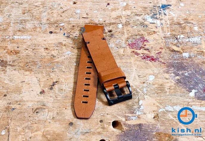 Garmin Fenix 6/7 watchstrap brown leather