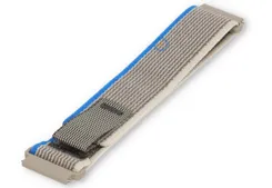 20mm Trail nylon loop watch strap - grey blue
