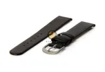 Danish Design horlogeband 15mm leer zwart