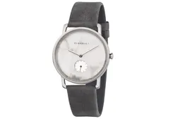 Kerbholz Frida Uhrenarmband White Marble/Asphalt