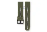 Garmin Fenix - 22mm strap - dark green/grey