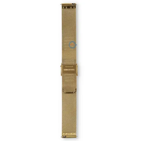 Universeel Danish Design bandje - 18mm - yellow gold