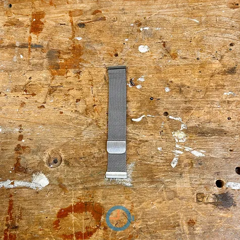 Milanese 22mm horlogeband - Zilver
