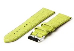 Watchstrap 36mm croco green