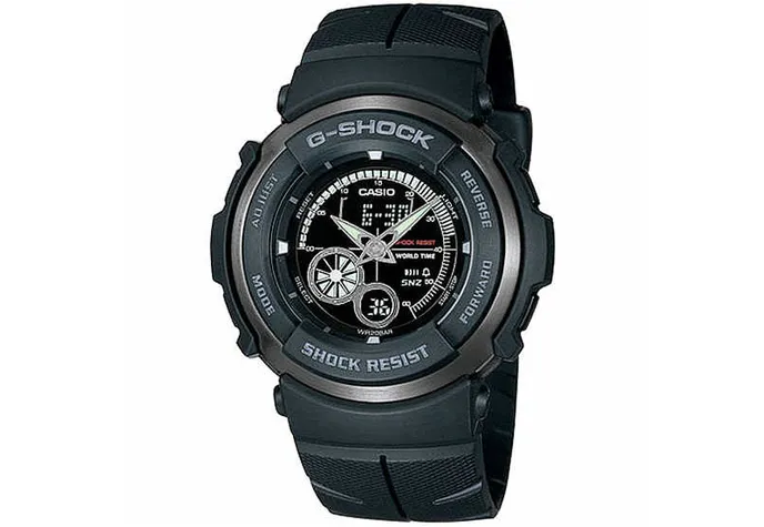 Casio watchstrap G-301B-1ADR