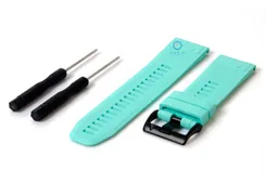 Garmin watchstrap Fenix 5X/6X/7X celeste green
