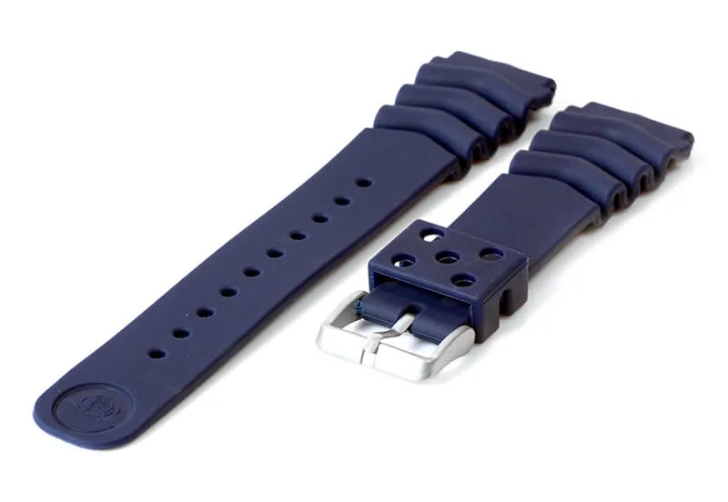 Universele Citizen duikers horlogeband 20mm - donkerblauw