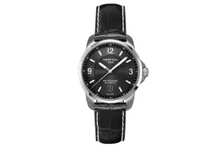 Certina Band C0014071605700A 19/18mm schwarzes Leder ohne Schließe