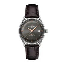 Certina Band C0298071608101A 20/18mm braun Leder ohne Schließe