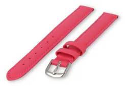 XL watch strap smooth leather - 12mm - pink