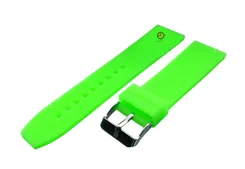 Watchstrap 20mm neon green silicone