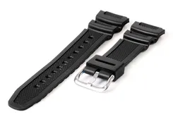 Casio Collection Uhrenarmband Silikon schwarz-AE-1200WH
