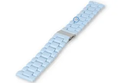 Resin watch strap 22mm - Baby-Blue