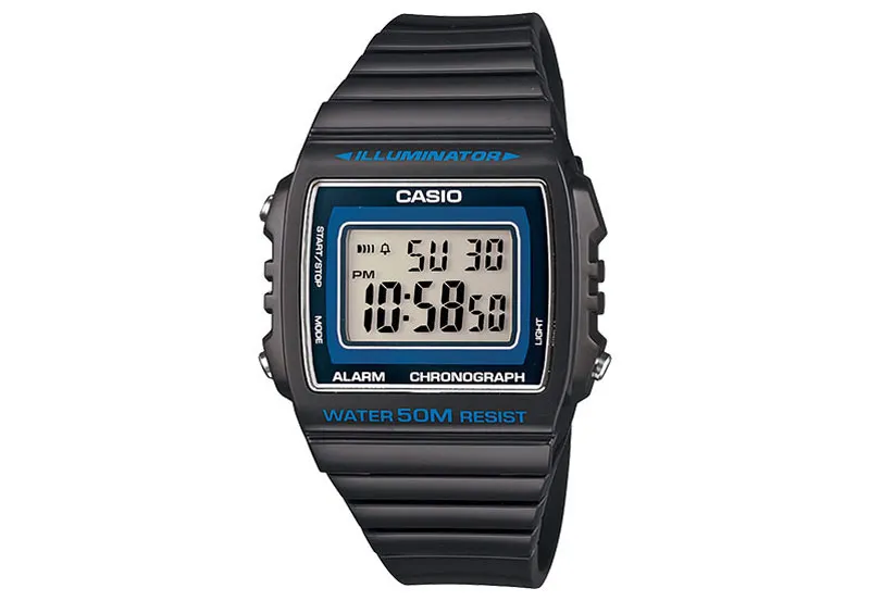 Casio Collection Uhrenarmband W-215H-8AVEF