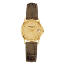 Certina Band C15291606831A 12/10mm schwarzes Leder