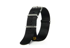 Watchstrap 18mm nato black