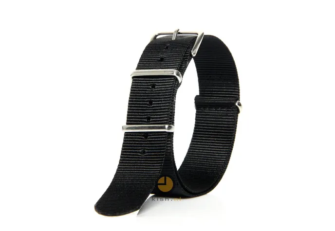 Watchstrap 18mm nato black