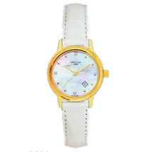 Certina Band C11192006897A 13/12mm weiß Leder