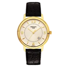 Certina Band C11392006816A 18/16mm schwarzes Leder