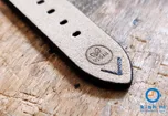 Vegan watchstrap 18mm dark brown