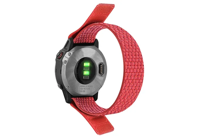 Coros Nylon band - 26mm - Rood
