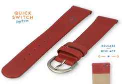 Quality strap for Skagen - 18mm - Red