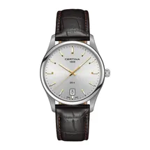 Certina Band C0226101603101A 21/18mm braun Leder ohne Schließe