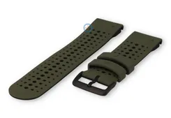 QuickFit 26mm strap - Garmin Fenix 7X - darkgreen/black