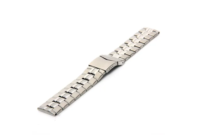 Uhrenarmband 20mm Silber Stahl