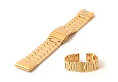 Garmin Fenix 5/6/7 watchstrap stainless steel gold
