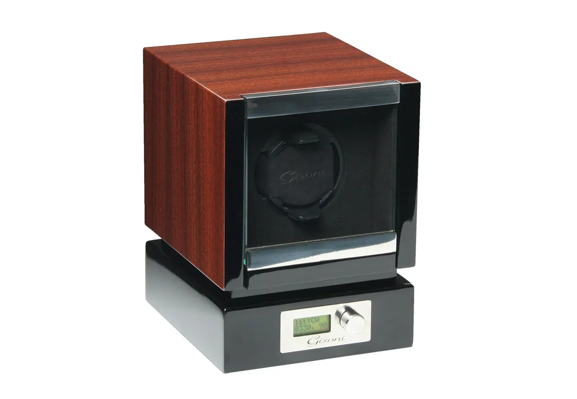 Gisoni Watchwinder Solenzara 1 burgandy