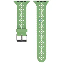 Apple watch Band - grün gelocht - 41mm