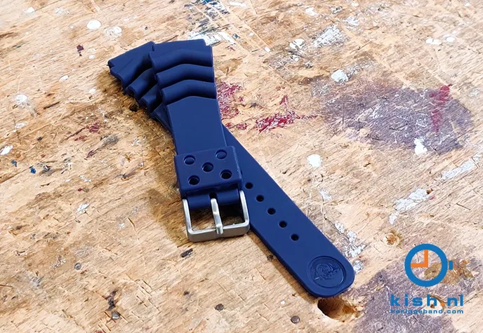 Universele Citizen duikers horlogeband 20mm - donkerblauw