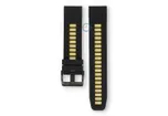 Garmin Fenix - 20mm strap - black/yellow