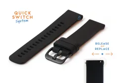 22mm Garmin Forerunner 570 - 45mm watch strap black