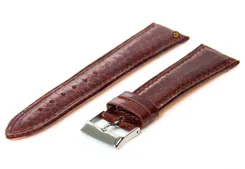 Watchstrap 20mm brown snakeleather