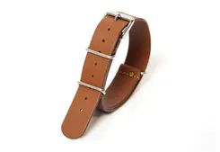 Watchstrap 18mm leather brown