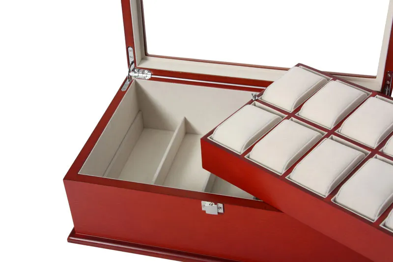 Gisoni Tollare Uhrenbox Bordeaux