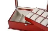 Gisoni Tollare Uhrenbox Bordeaux