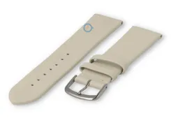 Seamless and smooth strap 20mm - sand