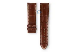 Certina Uhrenarmband - 22/20mm - shiny braunes Leder